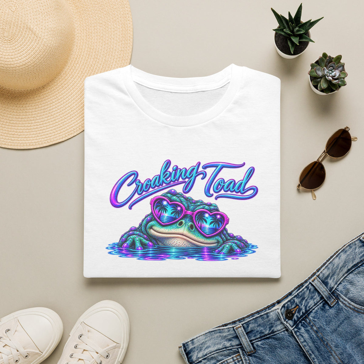 Croaking Toad Unisex Softstyle T-Shirt