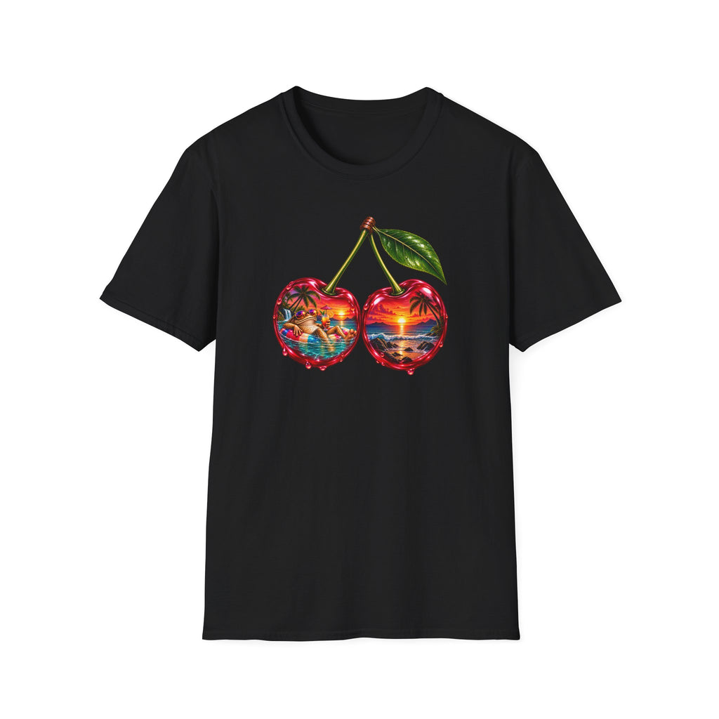 Cherry Toad holiday  Unisex Softstyle T-Shirt