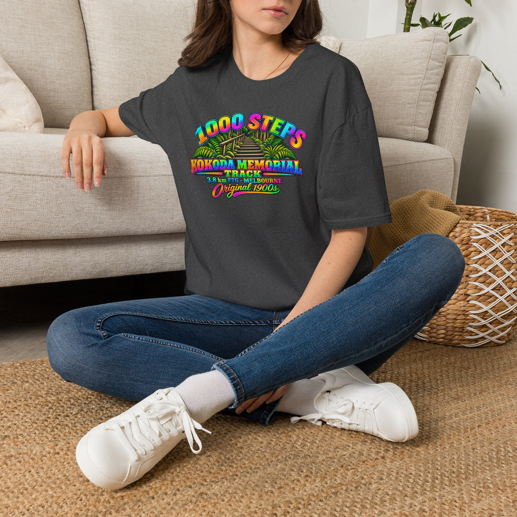 1000 Steps Kokoda Memorial Track Unisex Softstyle T-Shirt