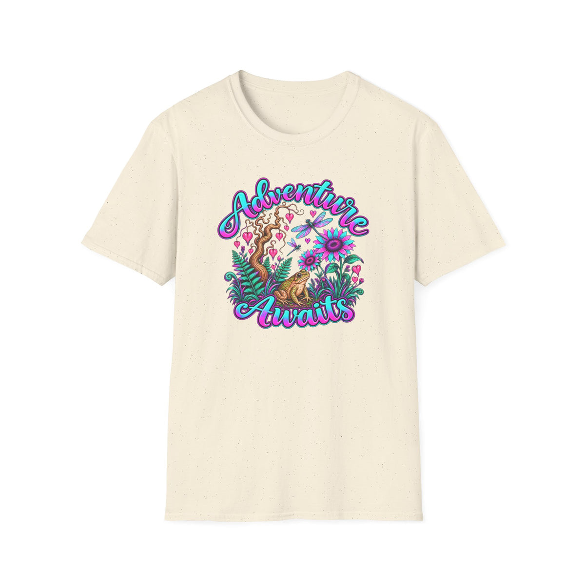 Adventure Awaits Unisex Softstyle T-Shirt