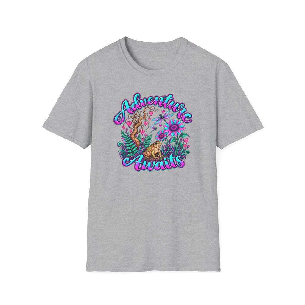 Adventure Awaits Unisex Softstyle T-Shirt