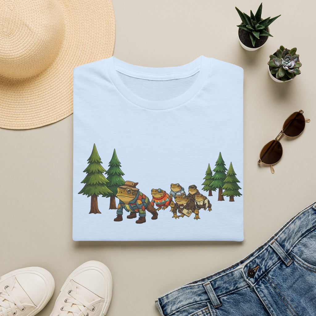 Toad Trail Wandern durch den Wald Unisex Softstyle T-Shirt