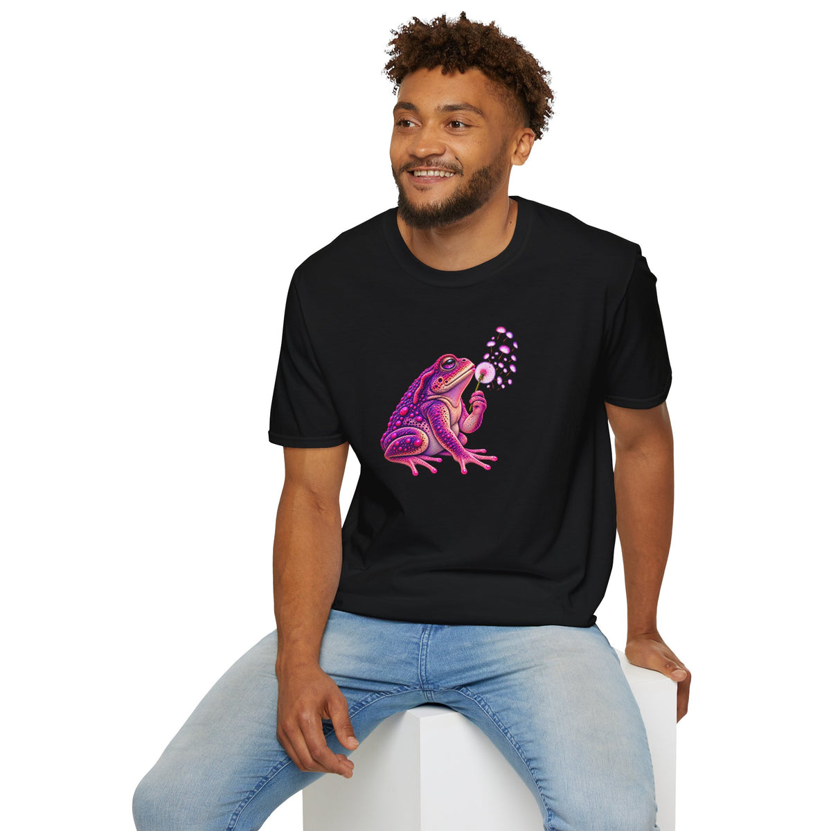 Dandelion Toad Unisex Softstyle T-Shirt
