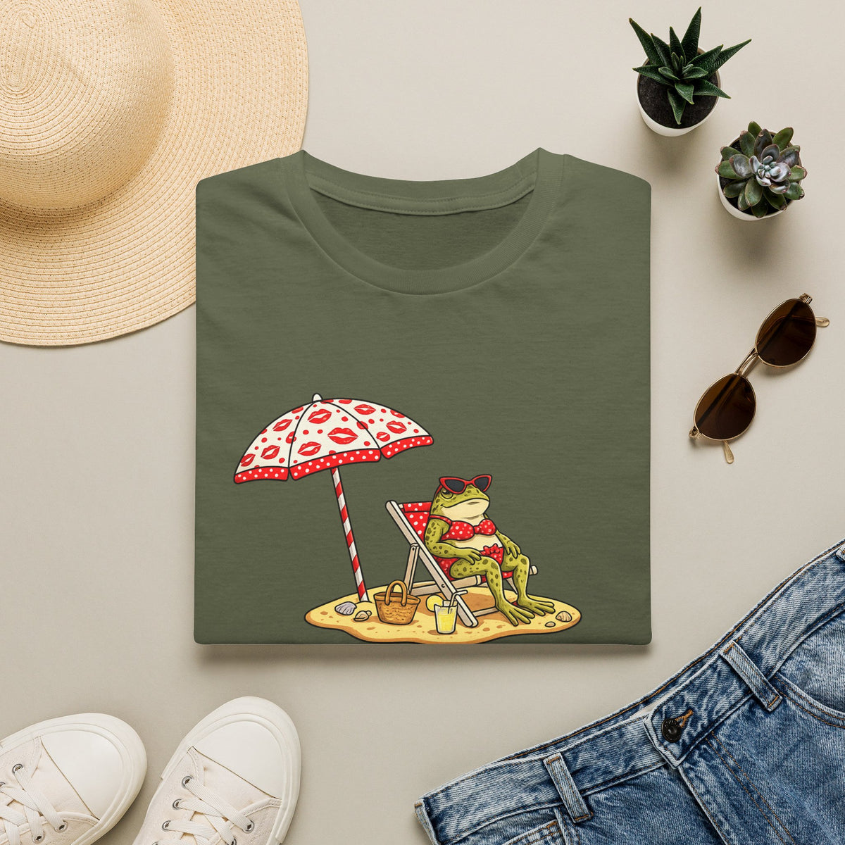 Beach Toad Unisex Softstyle T-Shirt