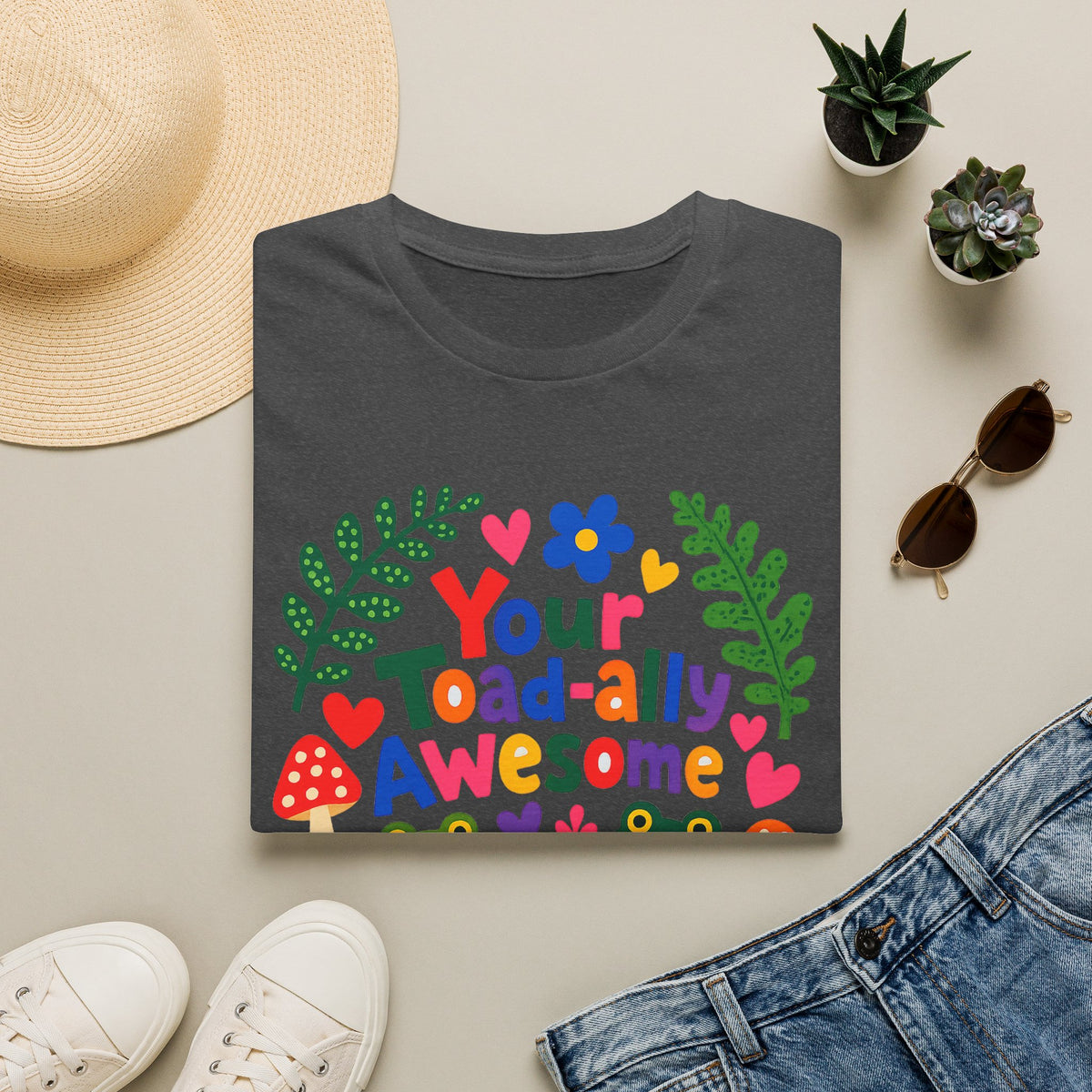La tua T-shirt unisex "Toad-ally Awesome" in Softstyle