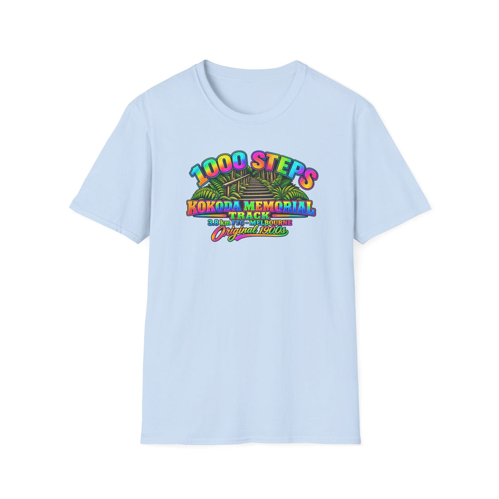 1000 Steps Kokoda Memorial Track Unisex Softstyle T-Shirt