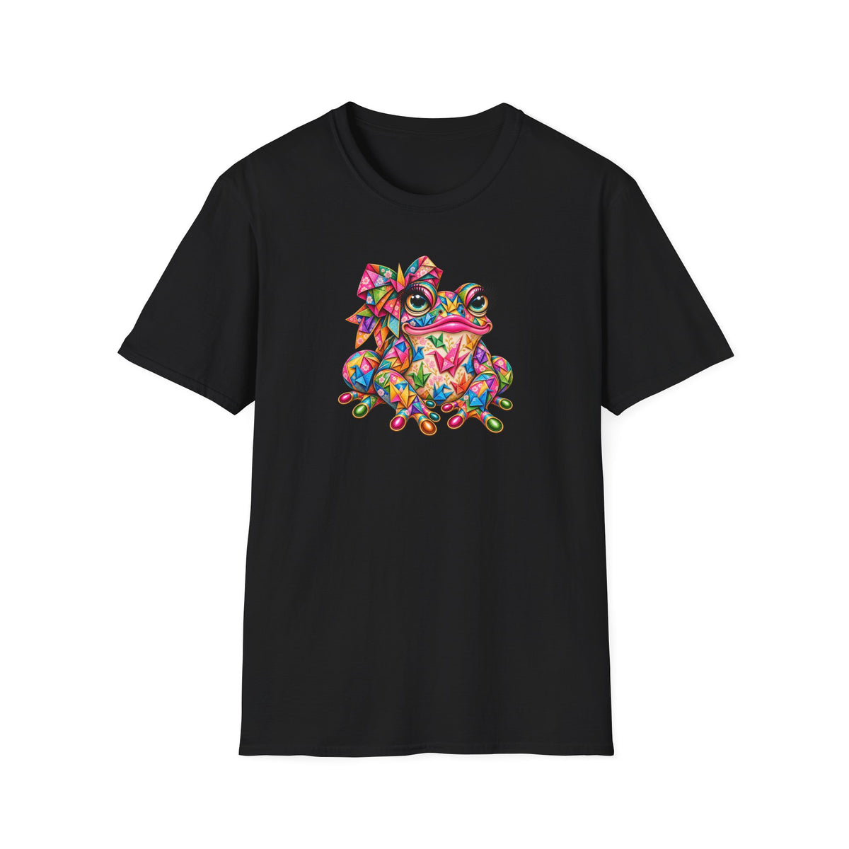 Origami Toad Unisex Softstyle T-Shirt