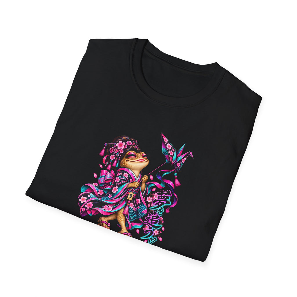 Kite Flying Toad Unisex Softstyle T-Shirt