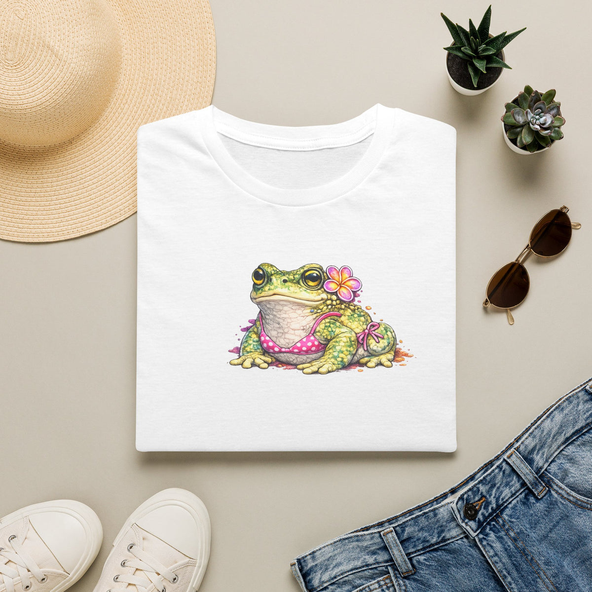 Pink Polka Dot Toadette Unisex Softstyle T-Shirt