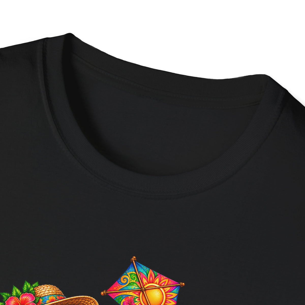 Kite flying Toad Unisex Softstyle T-Shirt