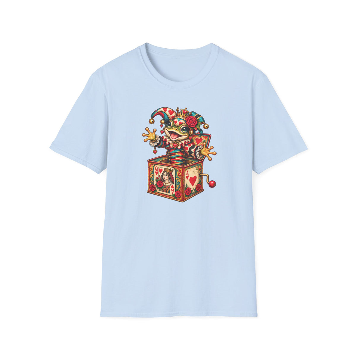 Queen of Hearts Toad in a Box T-Shirt