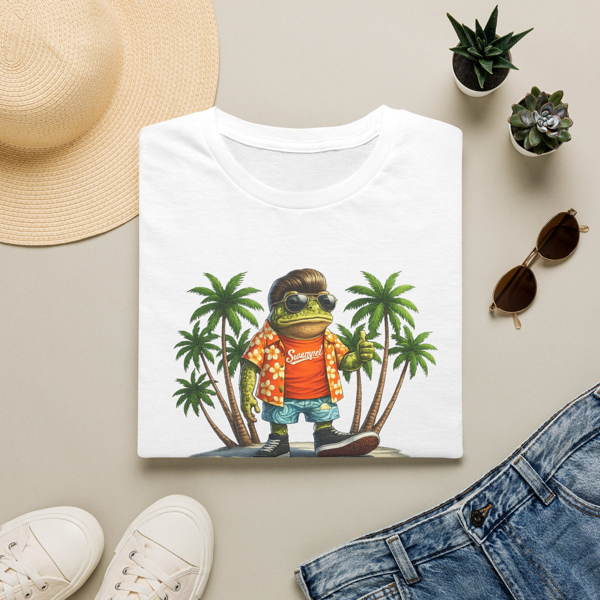 Cool Swampel Toad Unisex Softstyle T-Shirt