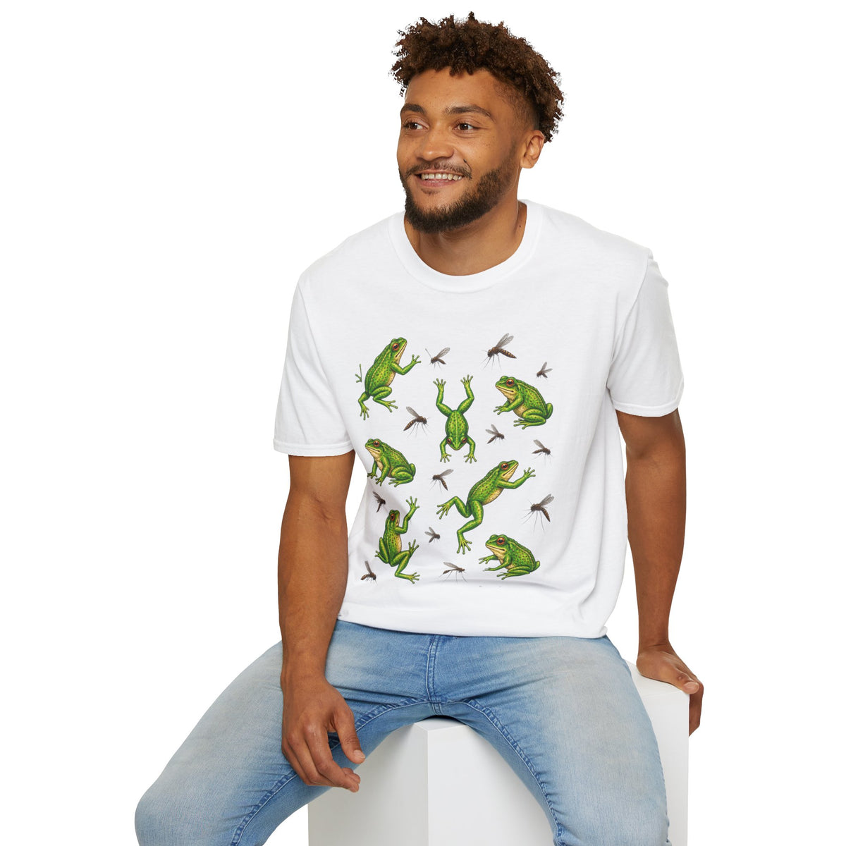 Mischief Toad & Mozzie Unisex Softstyle T-Shirt