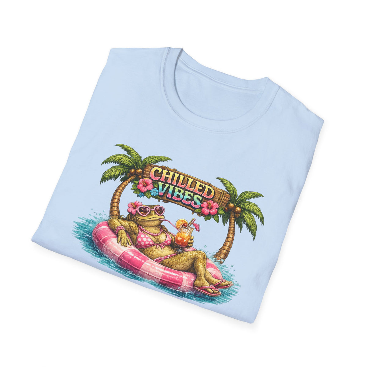 Chilled Vibes Toad Unisex Softstyle T-Shirt