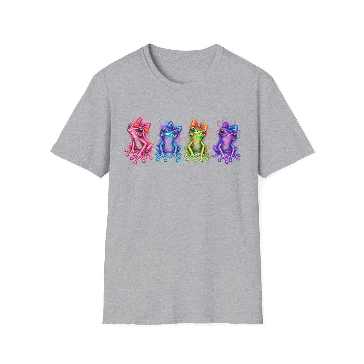 colourful amphibians Unisex Softstyle T-Shirt