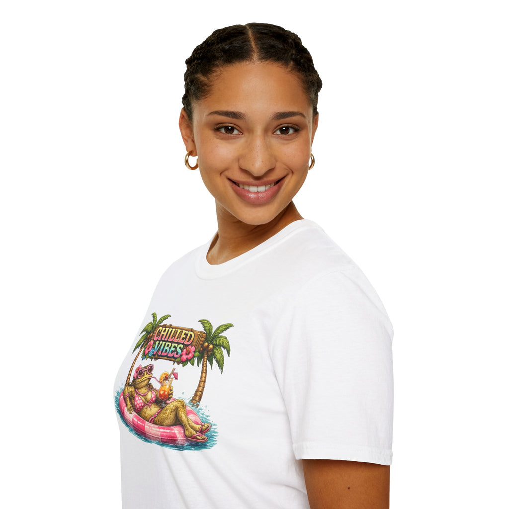Chilled Vibes Toad Unisex Softstyle T-Shirt