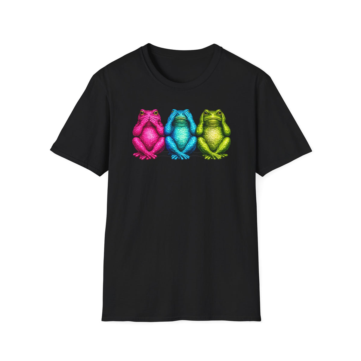 3 Wise Toads Unisex Softstyle T-Shirt