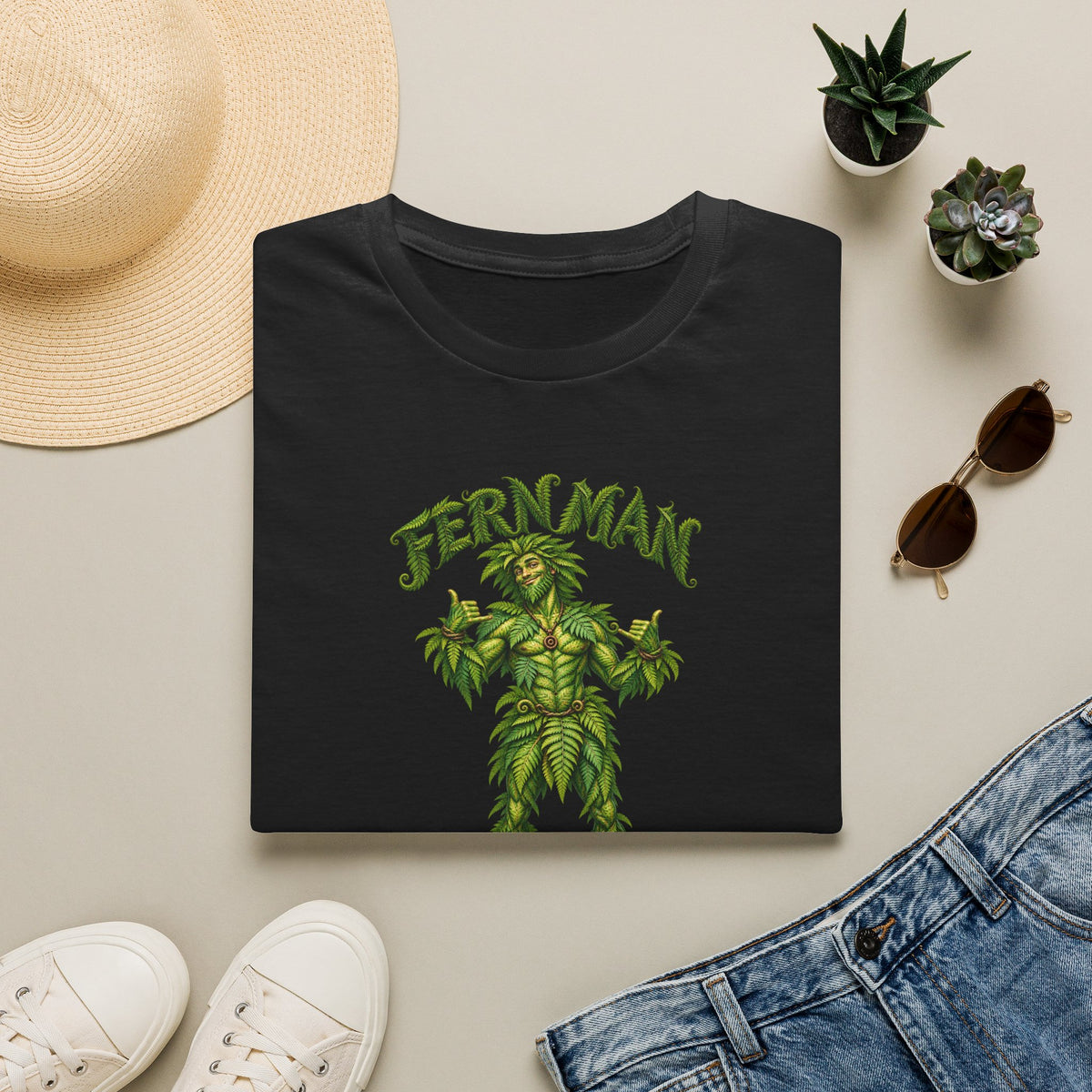 Fern Man Unisex Softstyle T-Shirt