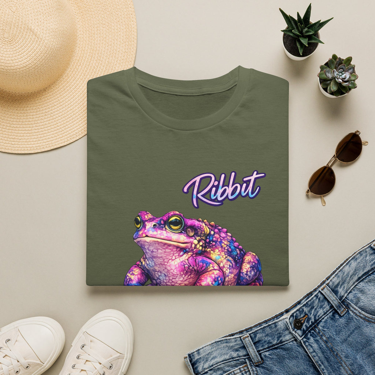 Ribbit Toad Unisex Softstyle T-Shirt