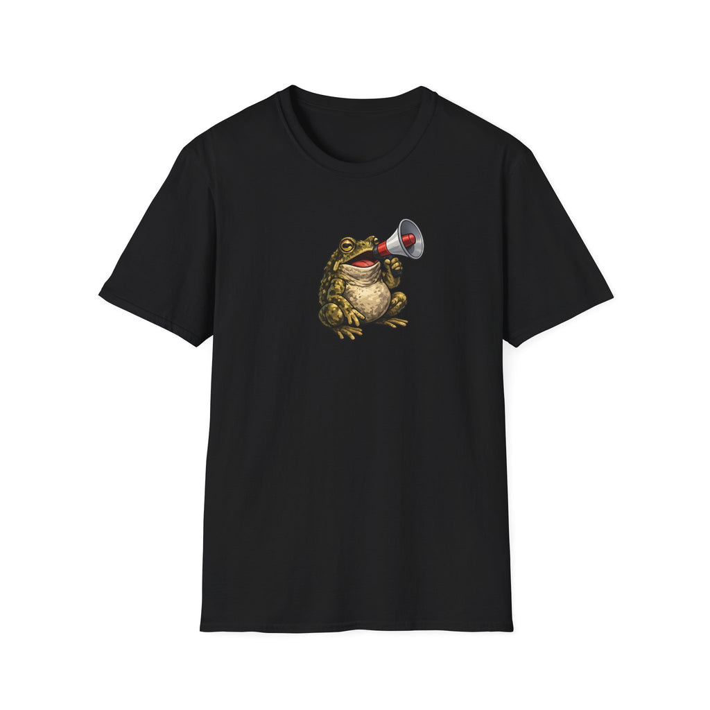 T-shirt girocollo unisex Megaphone Toad Softstyle
