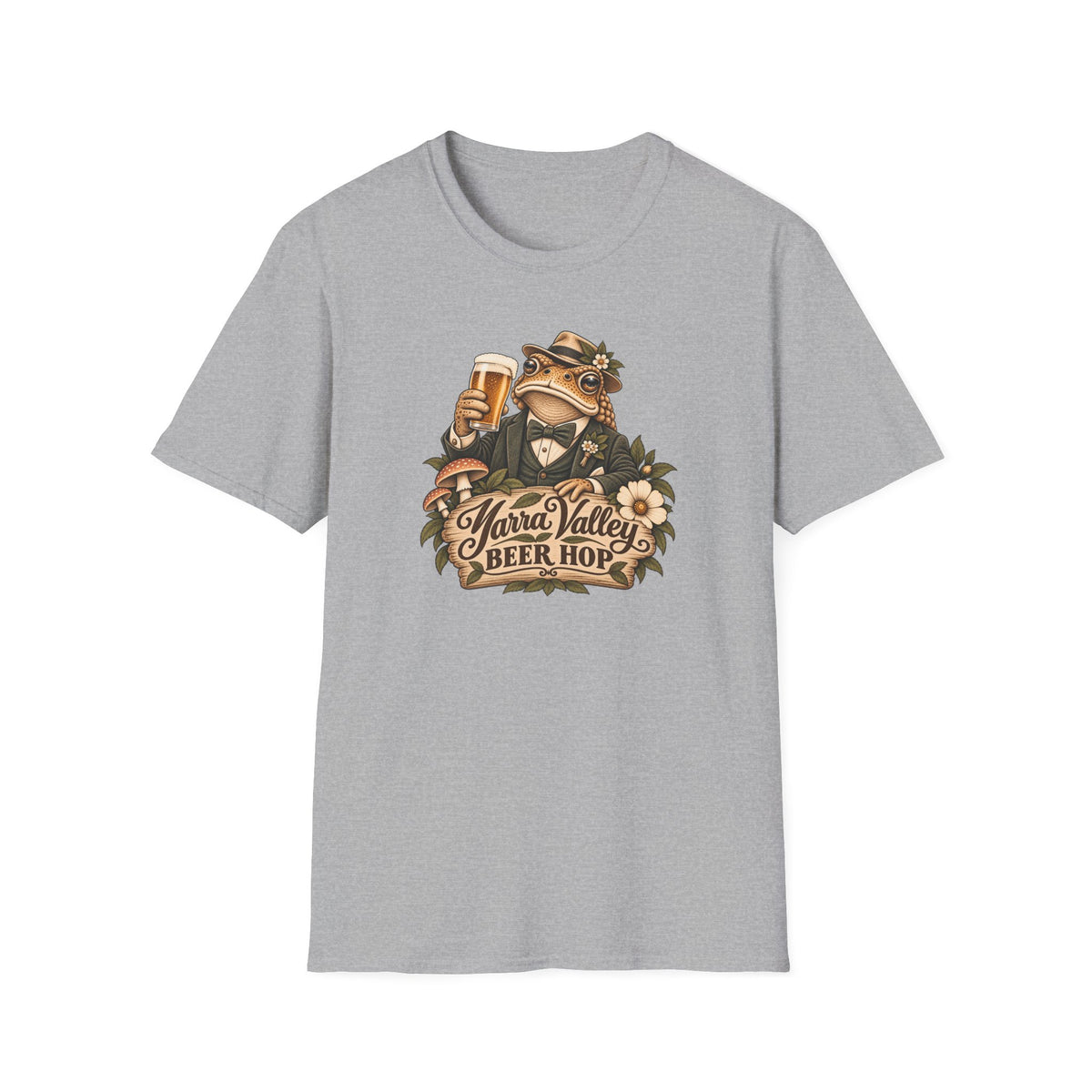 Yarra Valley Beer Hop Unisex Softstyle T-Shirt