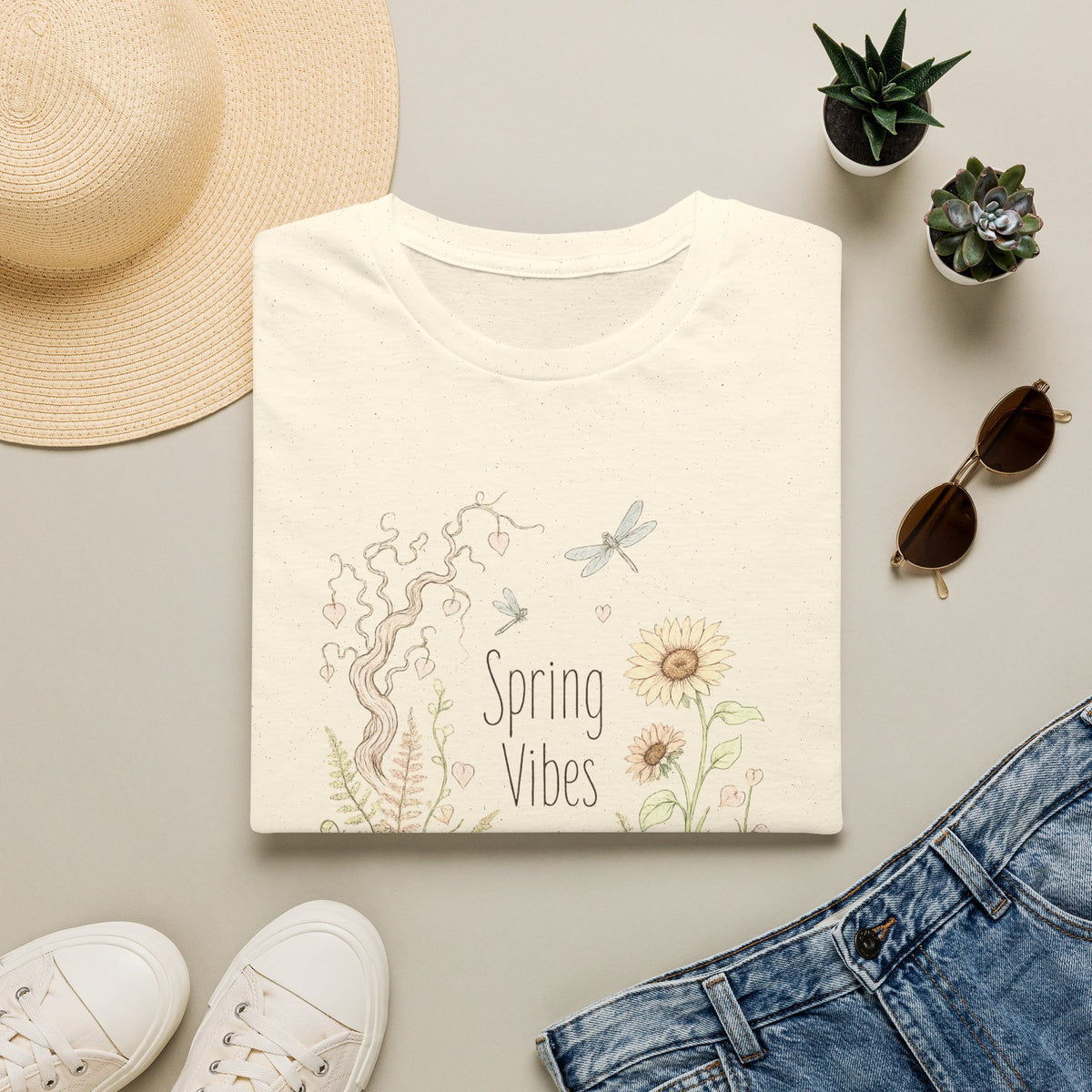 Spring Vibes Unisex Softstyle T-Shirt