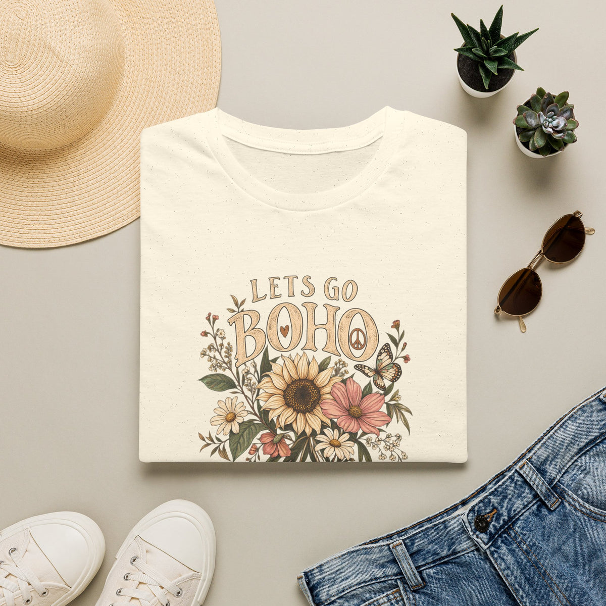 Lets Go BohoUnisex Softstyle T-Shirt