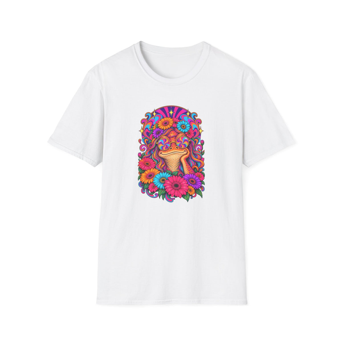 Psychedelic Gerbera Toad T-Shirt