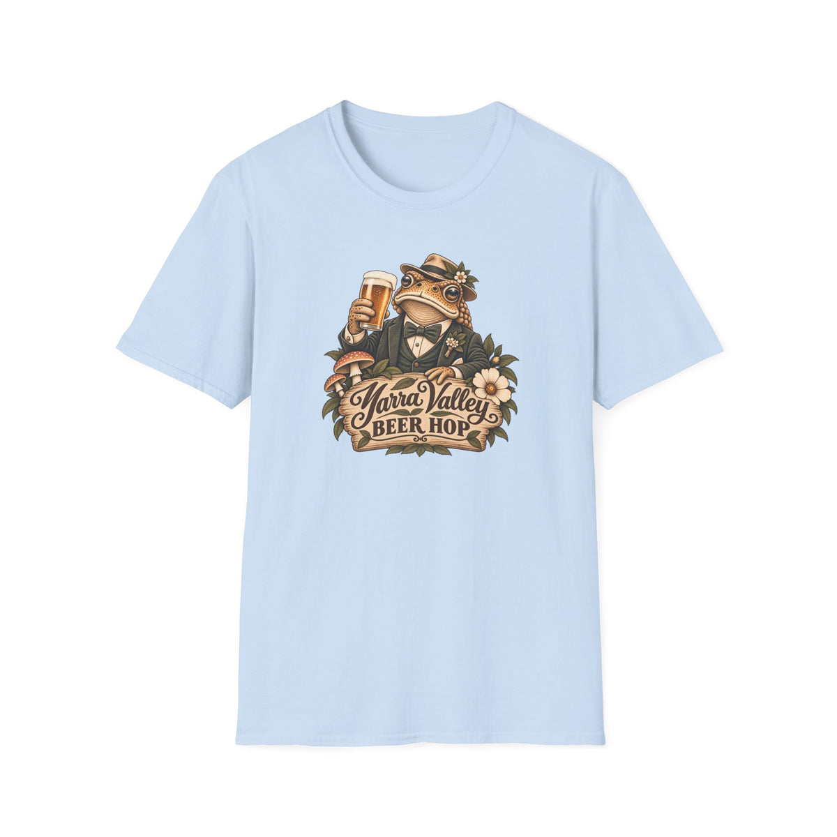 Yarra Valley Beer Hop Unisex Softstyle T-Shirt
