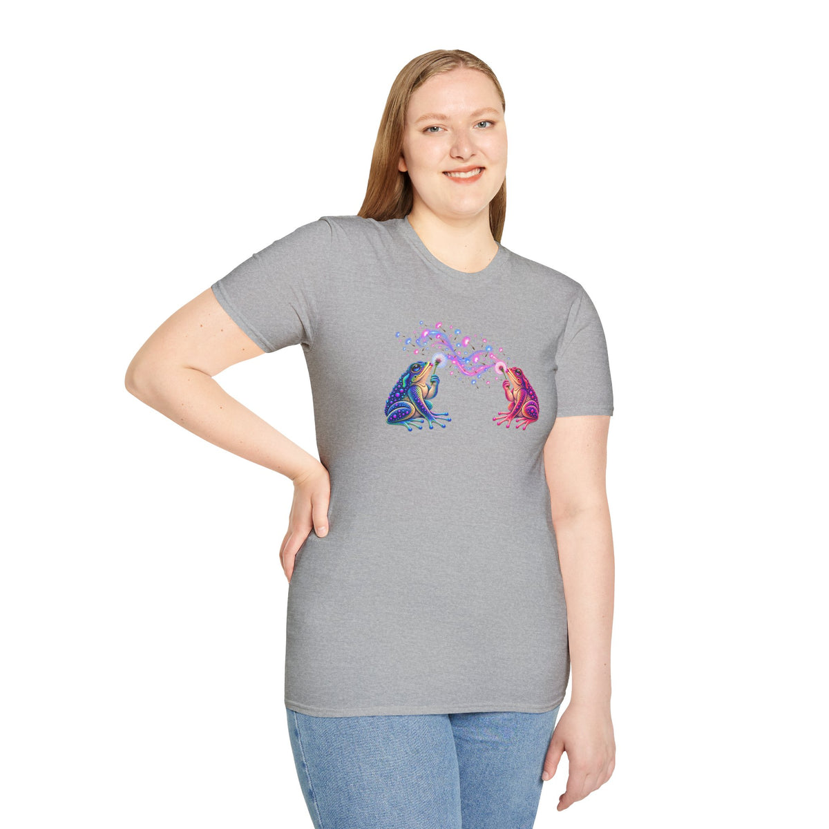 Dandelion Love Toads Unisex Softstyle T-Shirt