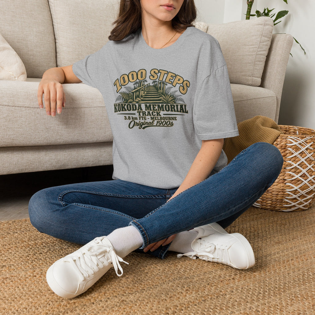 1000 Steps FTG Melbourne,  Australia Unisex Softstyle T-Shirt