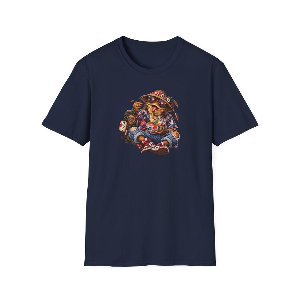 Noodle Bowl Kröte Unisex Softstyle T-Shirt