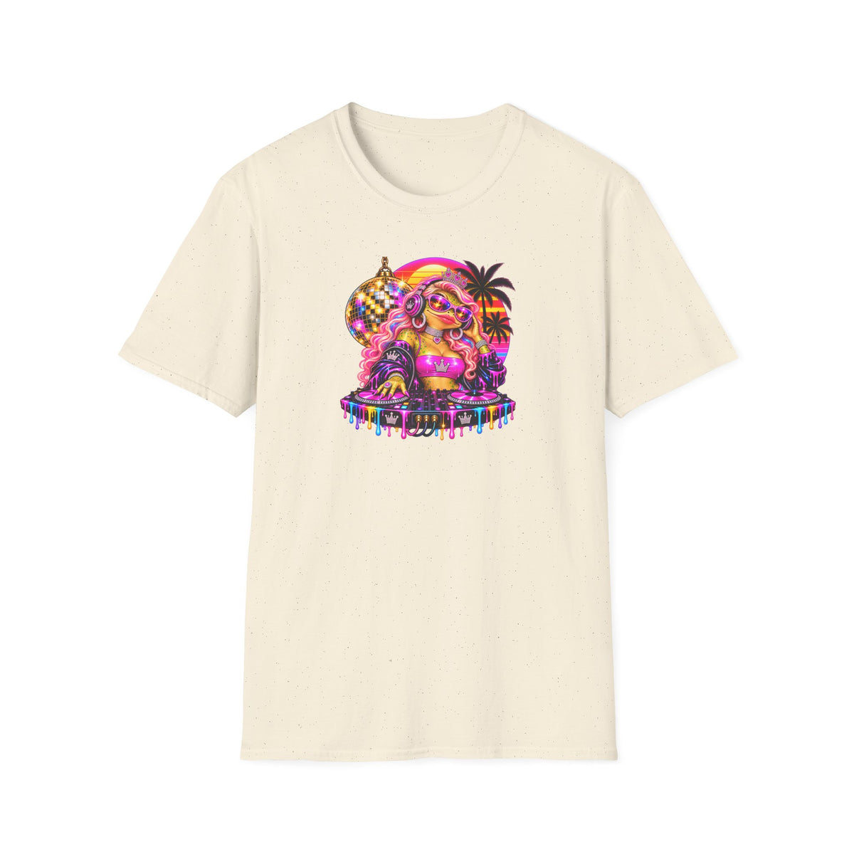 DJ Toadie Music T-Shirt | Croaking Toad