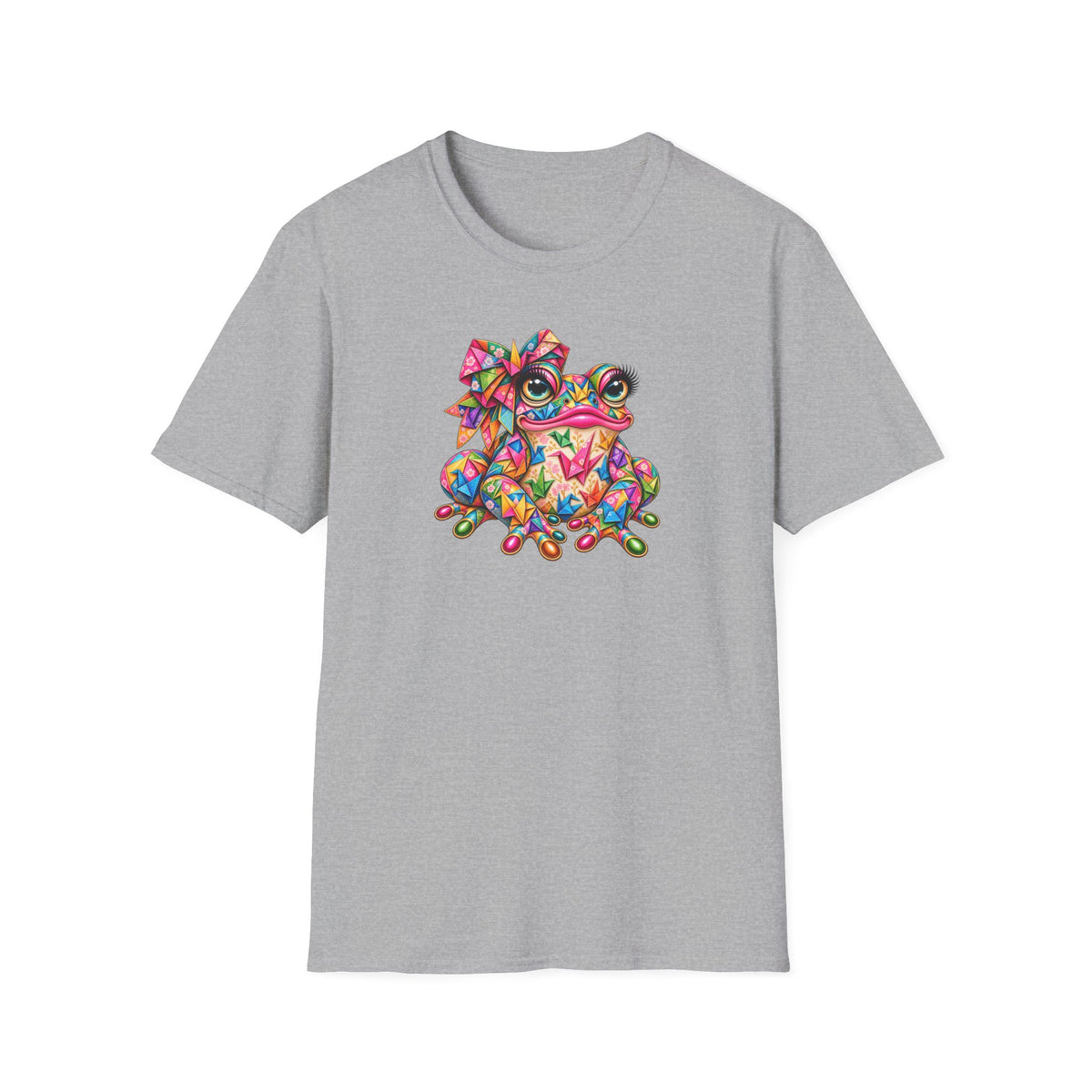 Origami Toad Unisex Softstyle T-Shirt