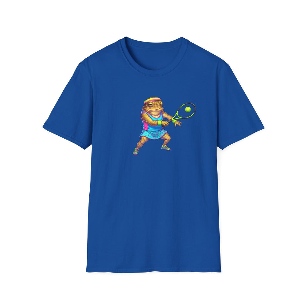 Tennis-Kröte Unisex Softstyle T-Shirt