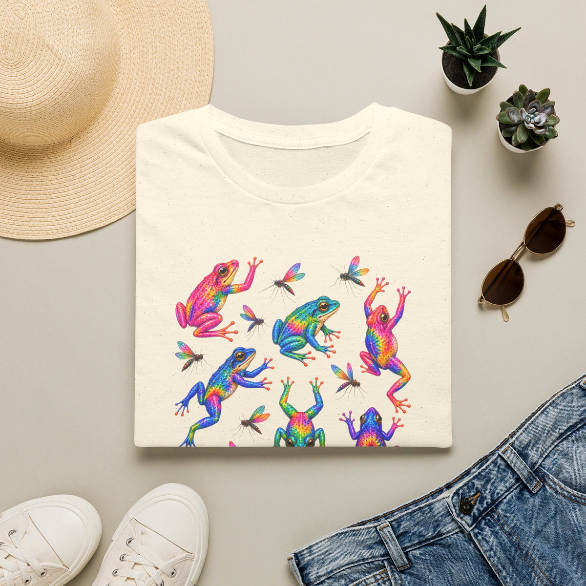 Mischief tie-dye ToadsUnisex Softstyle T-Shirt