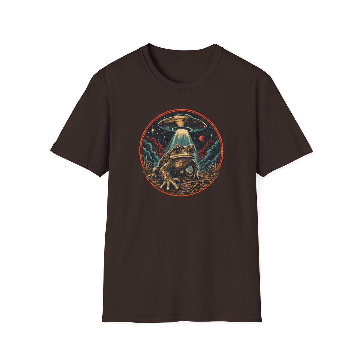 Retro Space Toad UFO T-Shirt