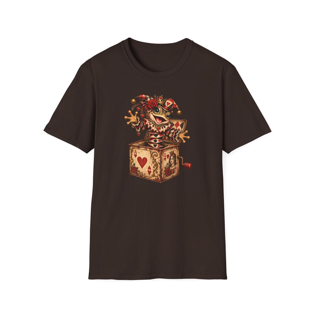 Joker of Hearts - Jack in the Box Toad T-Shirt