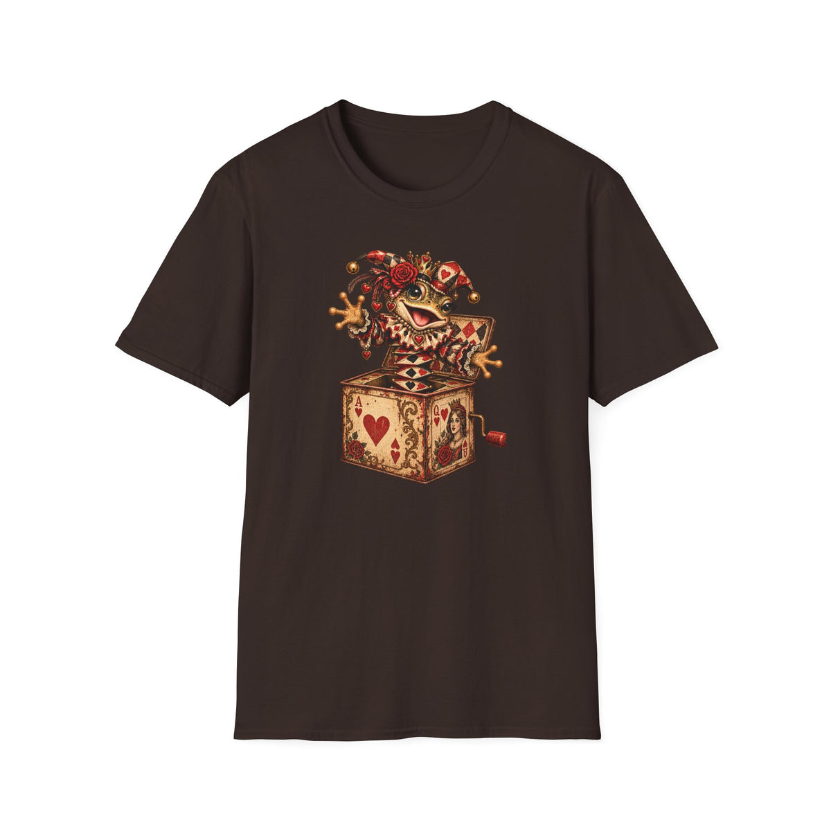 Joker of Hearts - Jack in the Box Toad T-Shirt