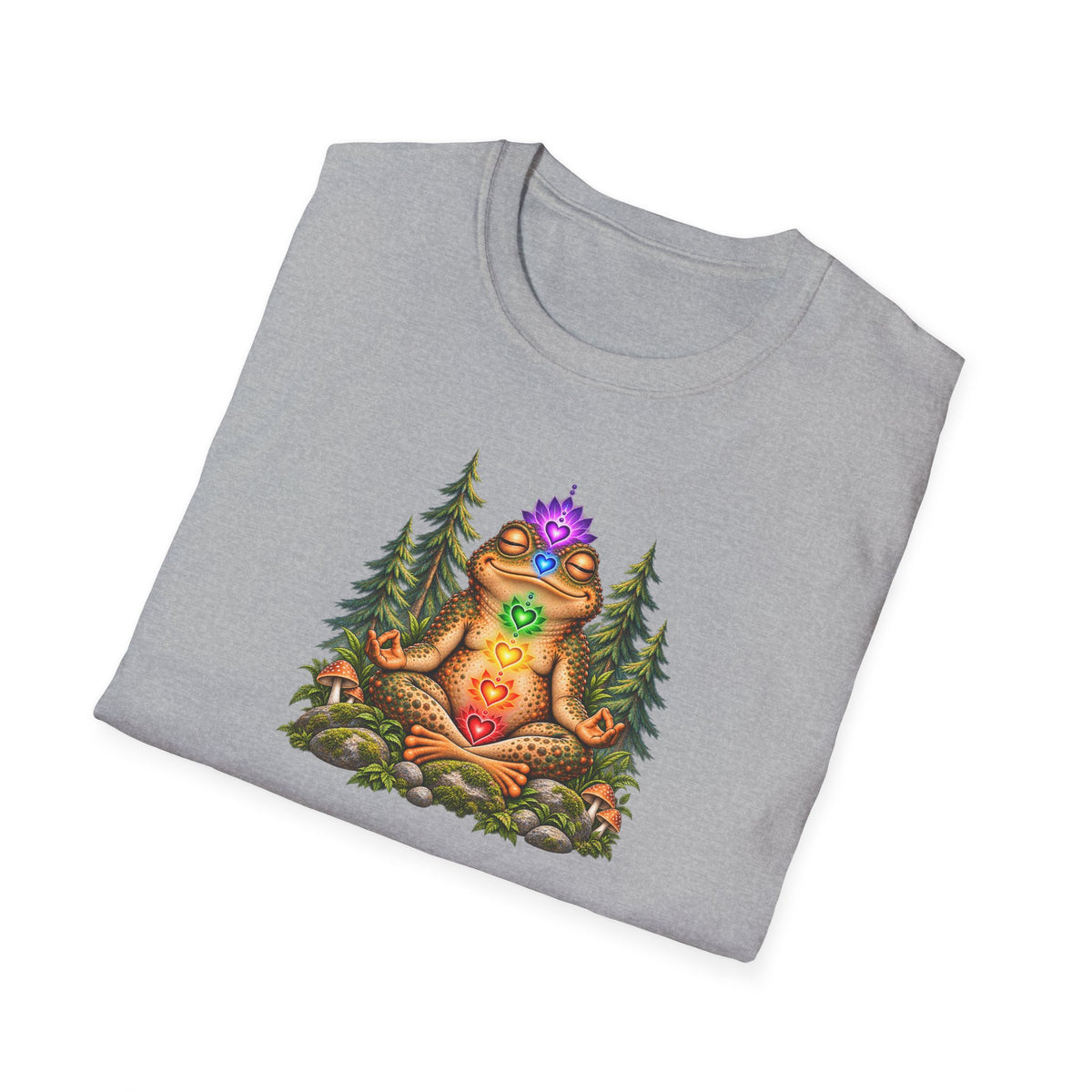 Meditation Toad Unisex Softstyle T-Shirt