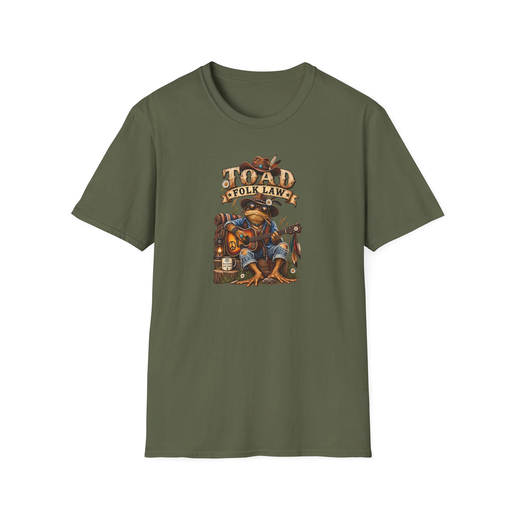 Toad Folk Law Unisex Softstyle T-Shirt