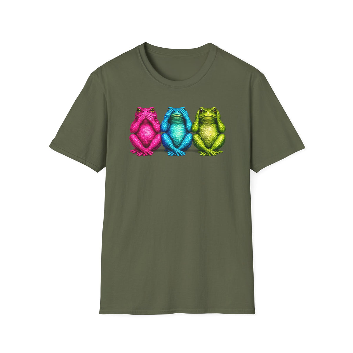 3 Wise Toads Unisex Softstyle T-Shirt