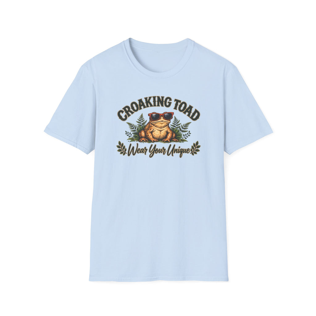 Croaking Toad - Wear Your Unique Unisex Softstyle T-Shirt