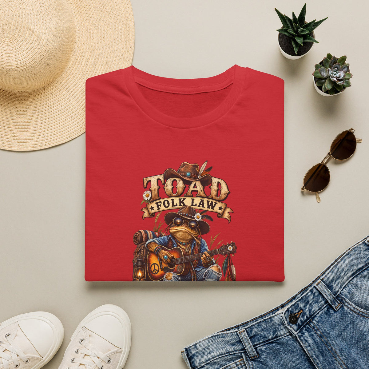 Toad Folk Law Unisex Softstyle T-Shirt