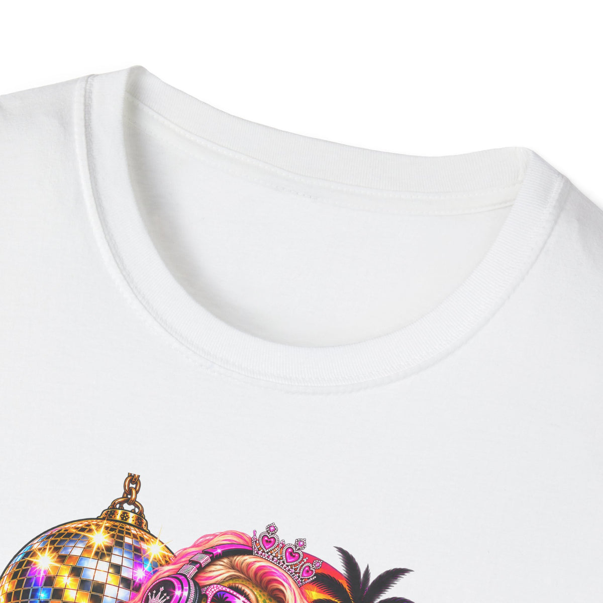 DJ Toadie Sunset Tunes Unisex Softstyle T-Shirt