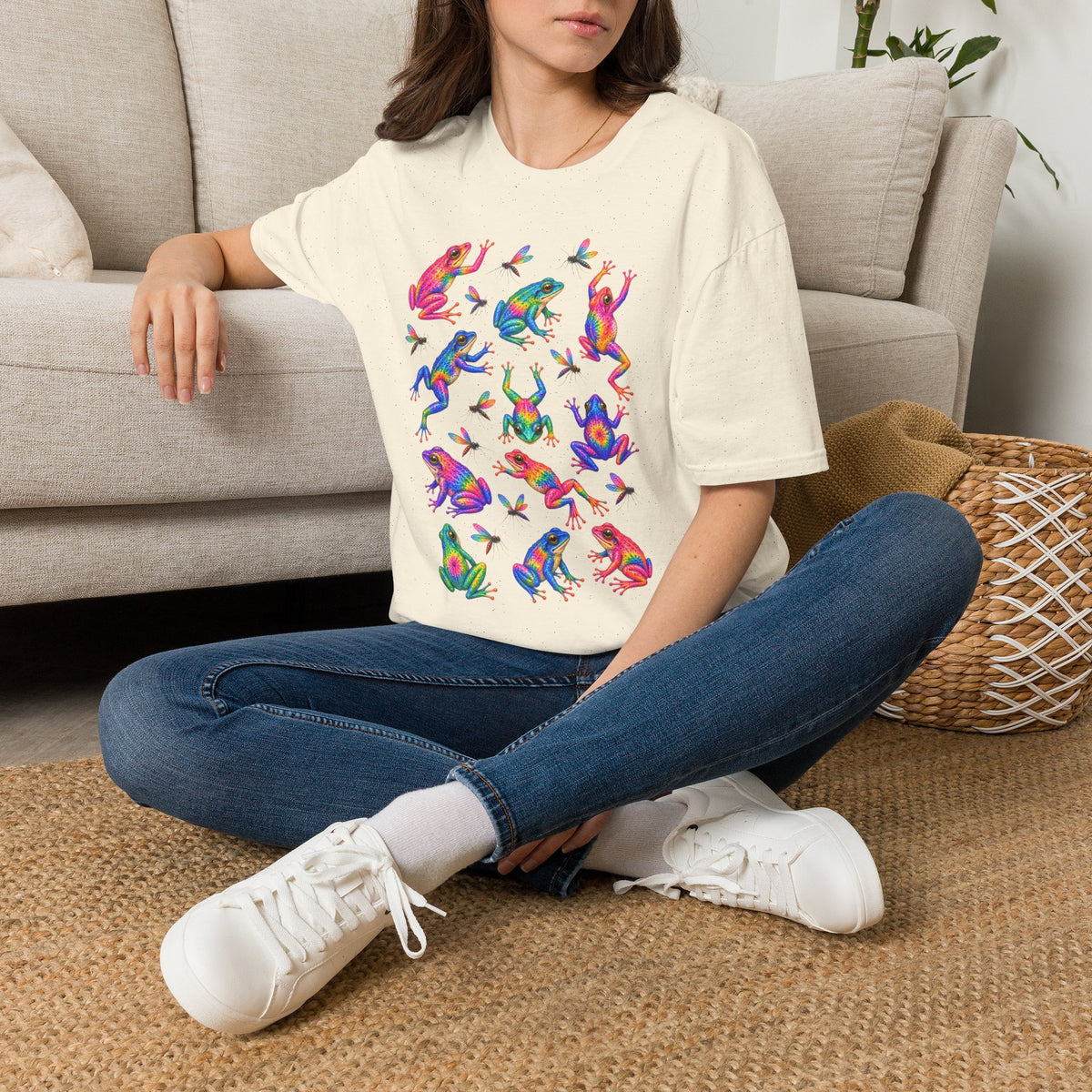 Mischief tie-dye ToadsUnisex Softstyle T-Shirt