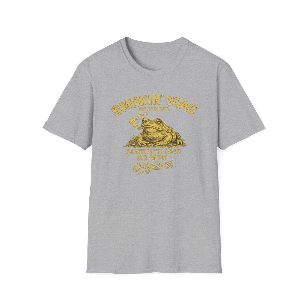Smokin Toad Austin TX 1845 Unisex Softstyle T-Shirt