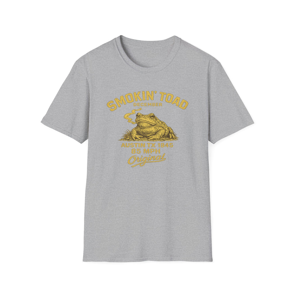 Smokin Toad Austin TX 1845 Unisex Softstyle T-Shirt