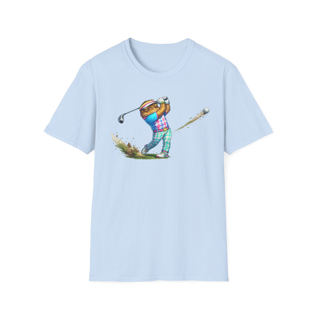 T-Shirt Unisex Morbida "Golf Pro Toad"