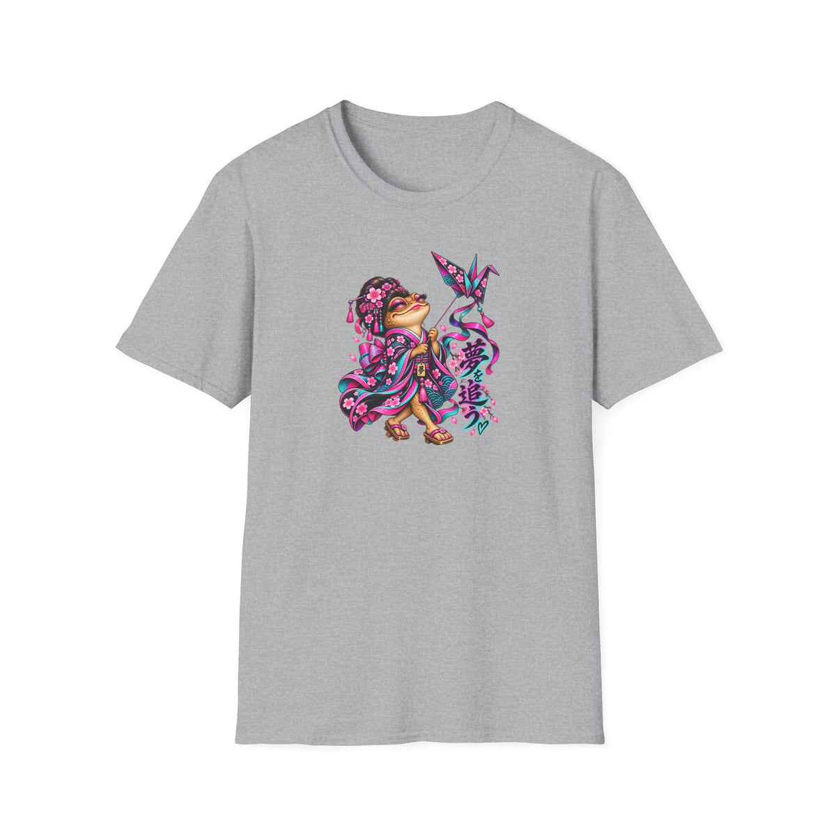 Kite Flying Toad Outdoor T-Shirt | Croaking Toad
